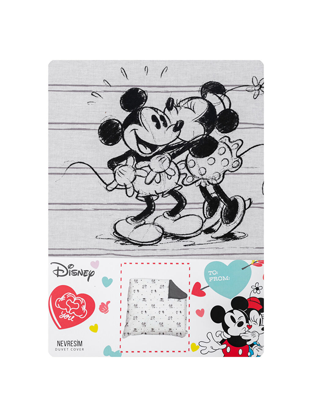 Mickey Mouse Licensed Double Woven Duvet Cover-4