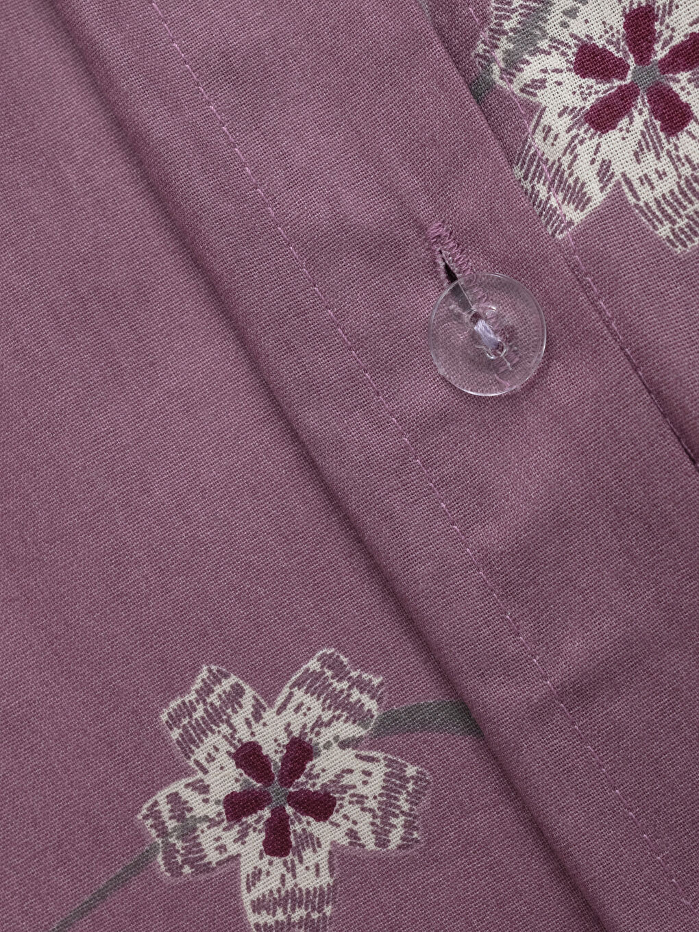 Parure De Housse De Couette Double En Coton À Motifs Floraux-5