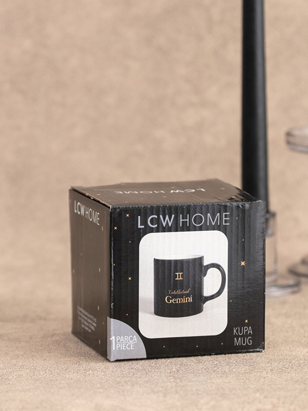 LCW HOME Gemini Zodiac Printed Ceramic Mug Cup 320 Ml -S29530Z8-F9C
