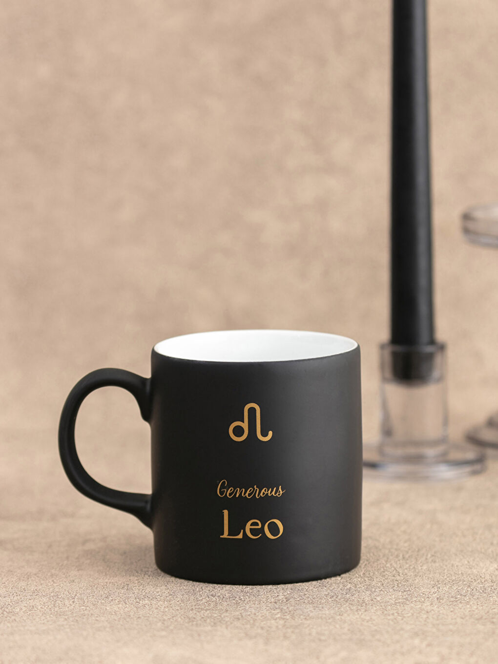 LCW HOME Leo Zodiac Printed Ceramic Mug Cup 320 Ml -S29532Z8-F9C