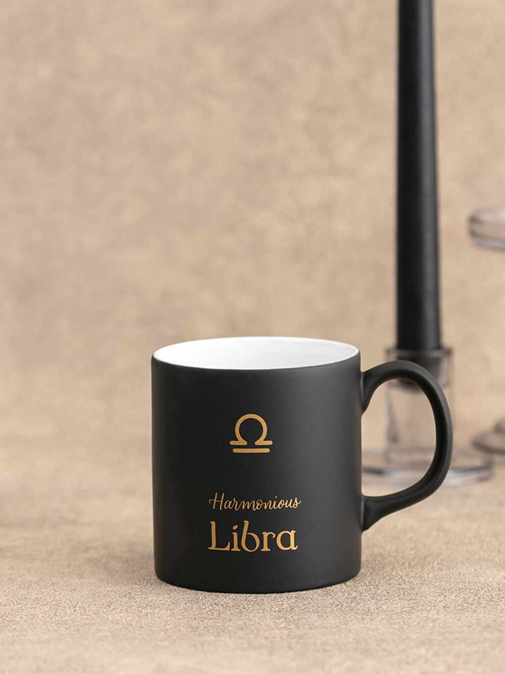 LCW HOME Libra Zodiac Printed Ceramic Mug Cup 320 Ml -S29533Z8-F9C