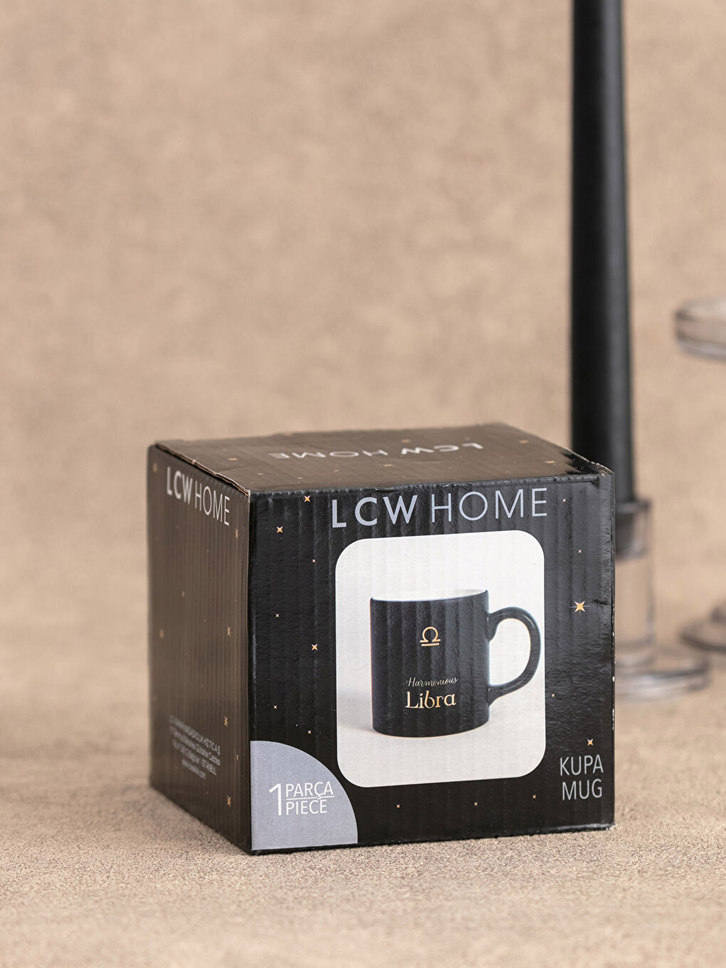 LCW HOME Libra Zodiac Printed Ceramic Mug Cup 320 Ml -S29533Z8-F9C
