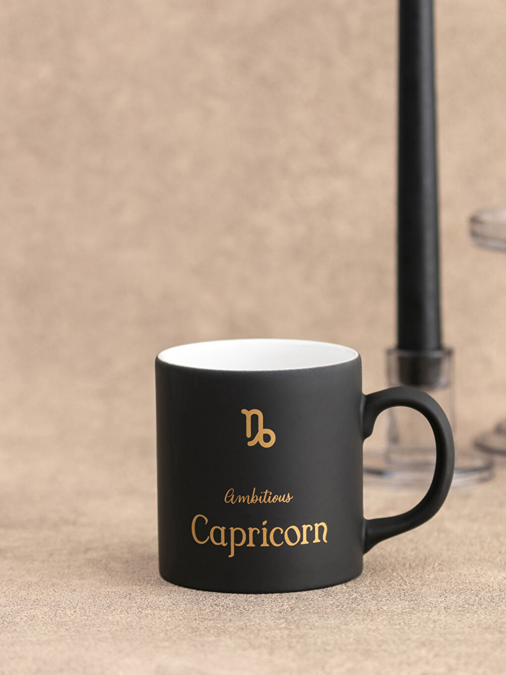 Capricorn Zodiac Printed Ceramic Mug Cup 320 Ml
