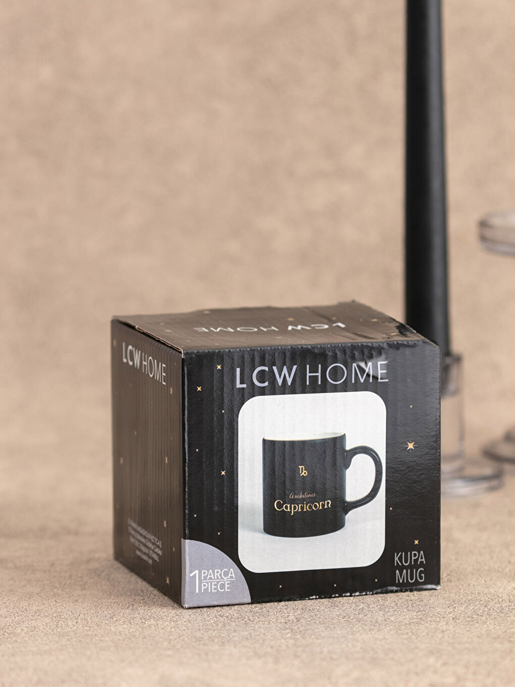 Capricorn Zodiac Printed Ceramic Mug Cup 320 Ml-2