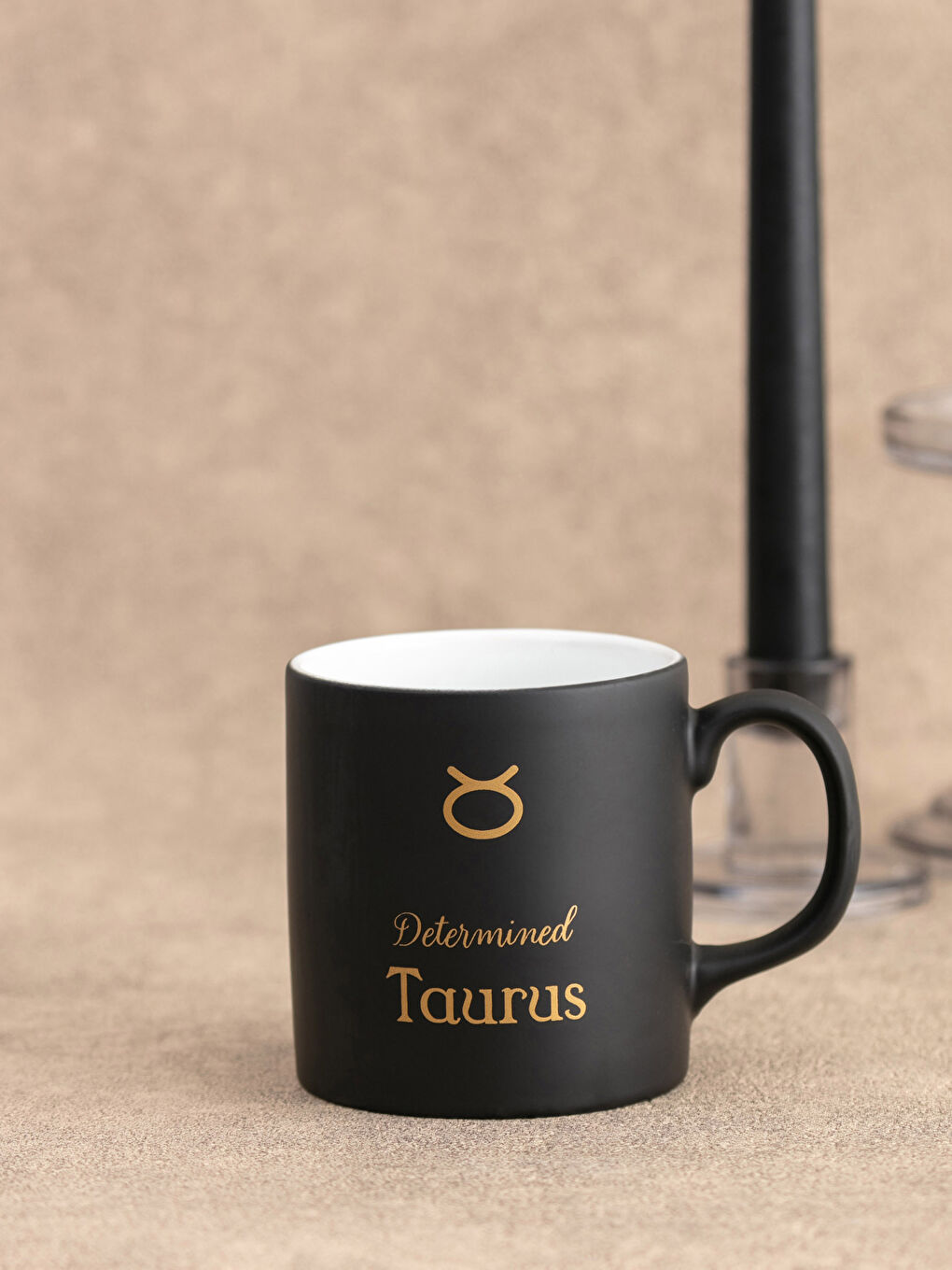 LCW HOME Taurus Zodiac Printed Ceramic Mug Cup 320 Ml -S29541Z8-F9C