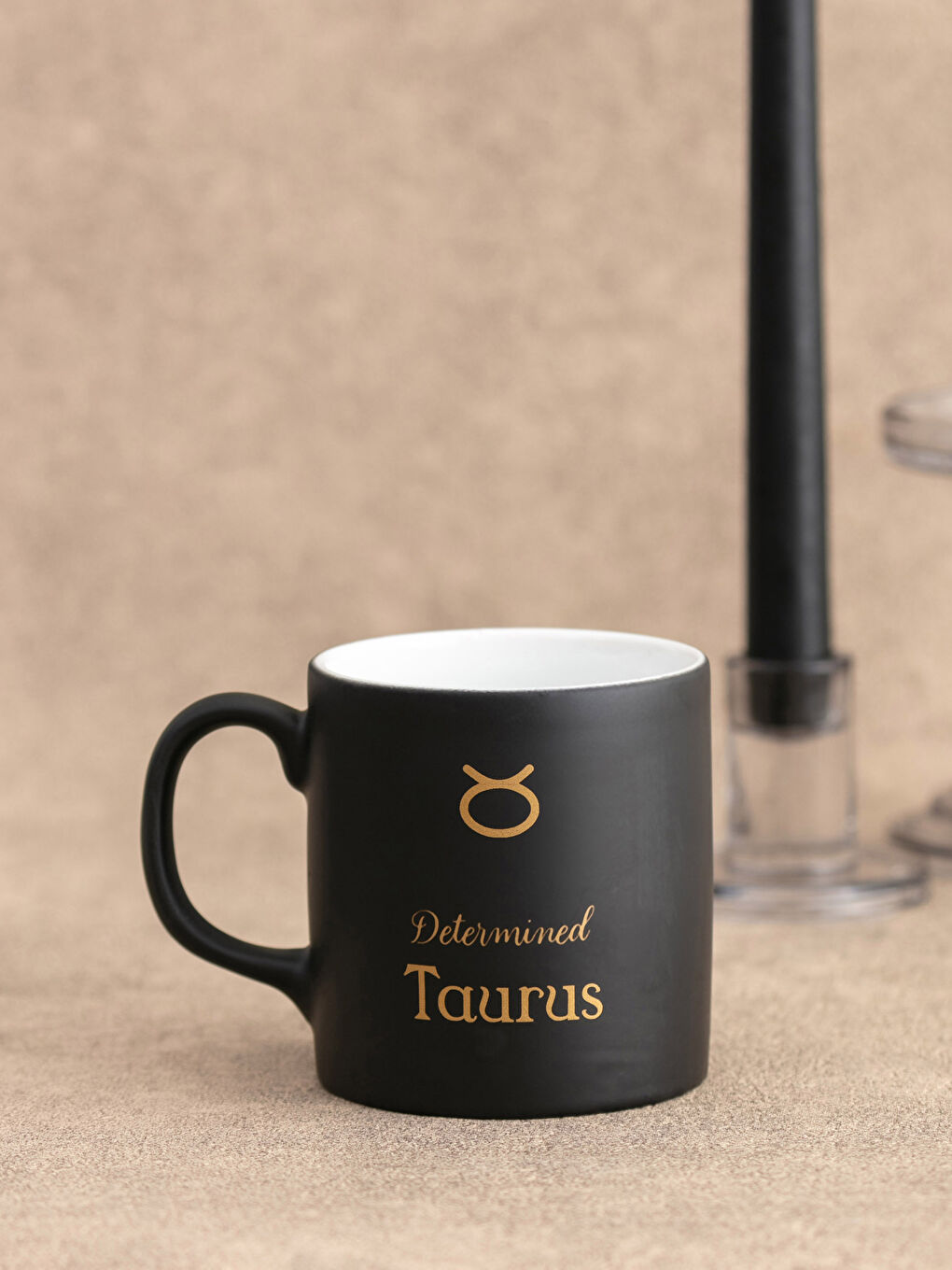 LCW HOME Taurus Zodiac Printed Ceramic Mug Cup 320 Ml -S29541Z8-F9C