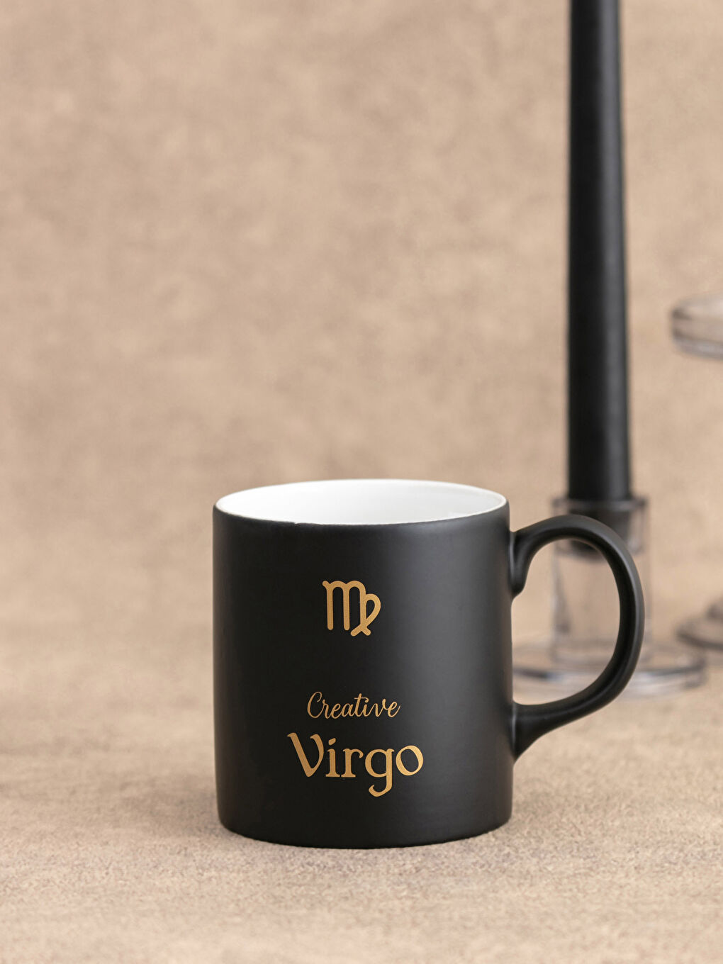 Tasse en Céramique Imprimée Signe du Zodiaque Vierge 320 Ml