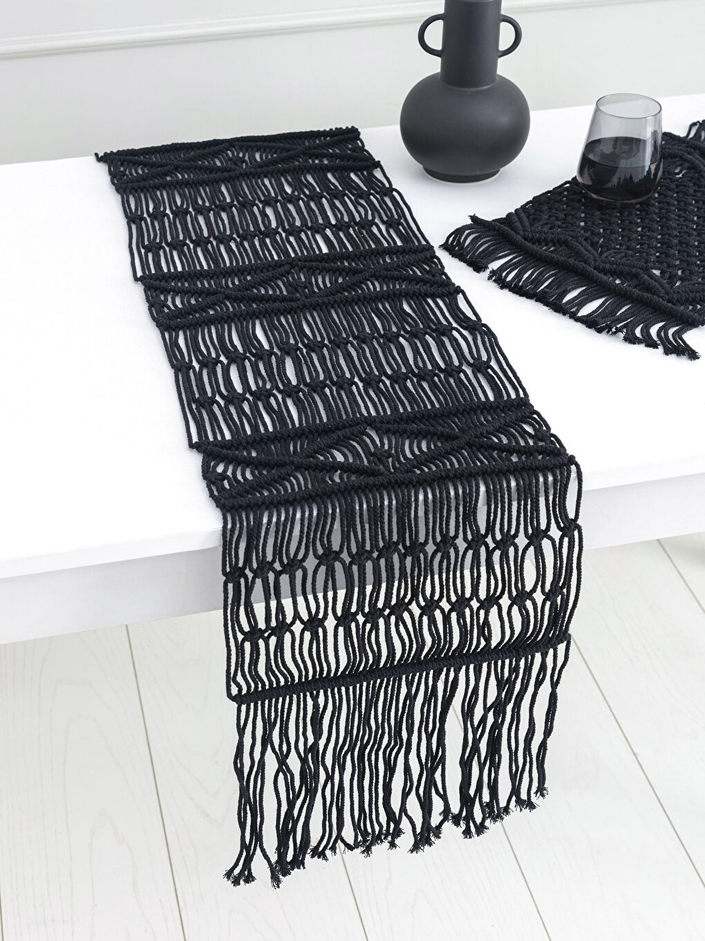 LCW HOME Macrame Tassel Detailed Runner 32x150 Cm -S2AE30Z8-HEG