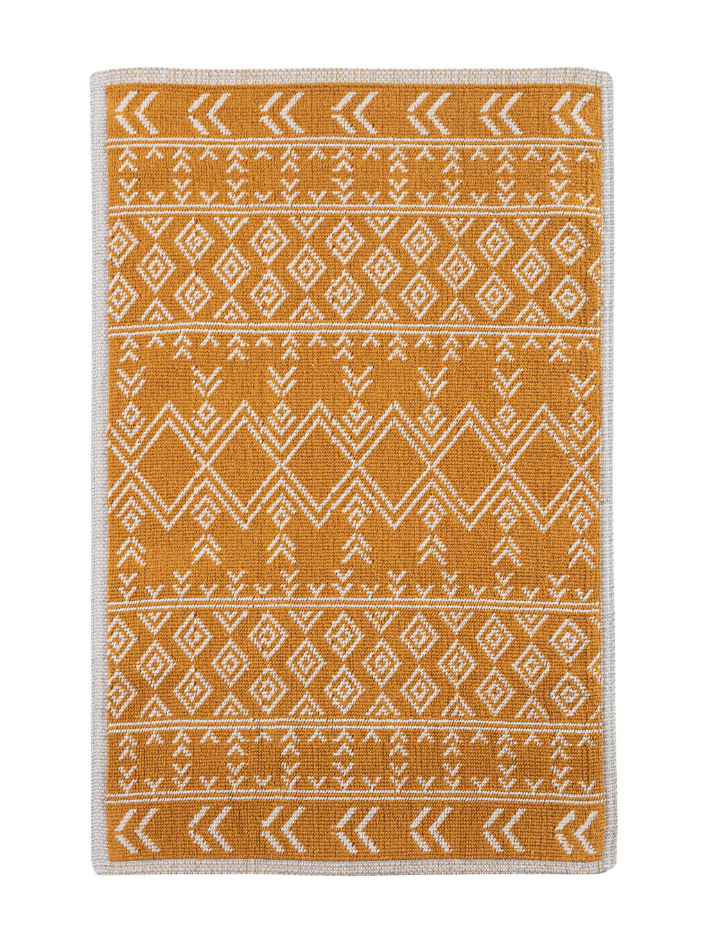Cotton Patterned Bath Mat 60x100 Cm-4