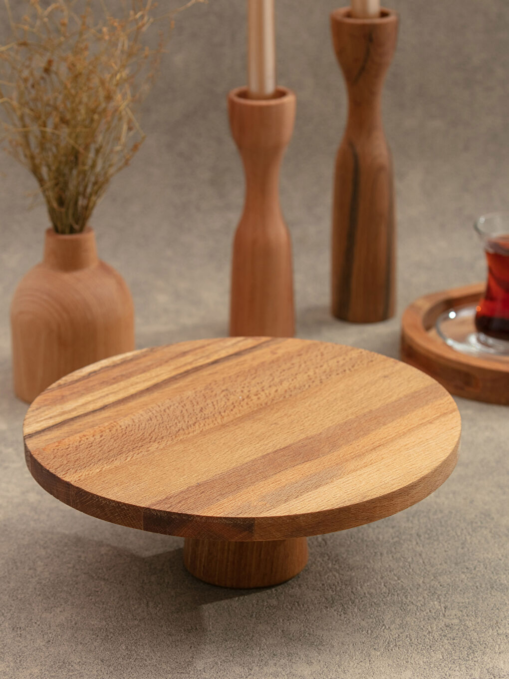 حامل خشبي 26x8 سم-1