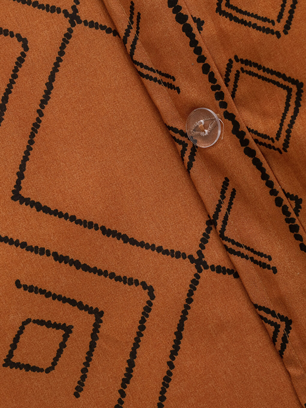 Karışık Çift Kişilik Pamuklu Desenli Nevresim Takımı-5