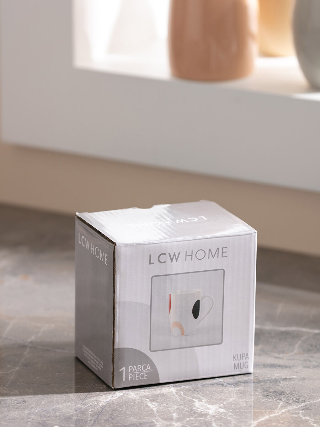 Karışık Desenli Porselen Kupa Bardak 350 ml-3