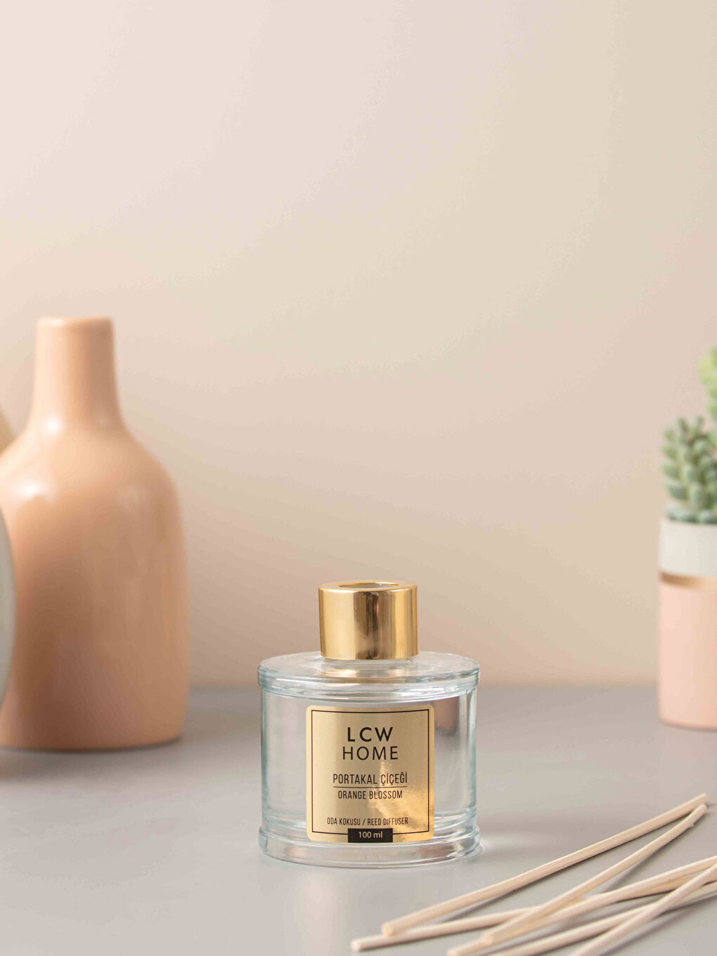 Sarı Portakal Çiçeği Kokulu Çubuklu Oda Kokusu 100 ml-1