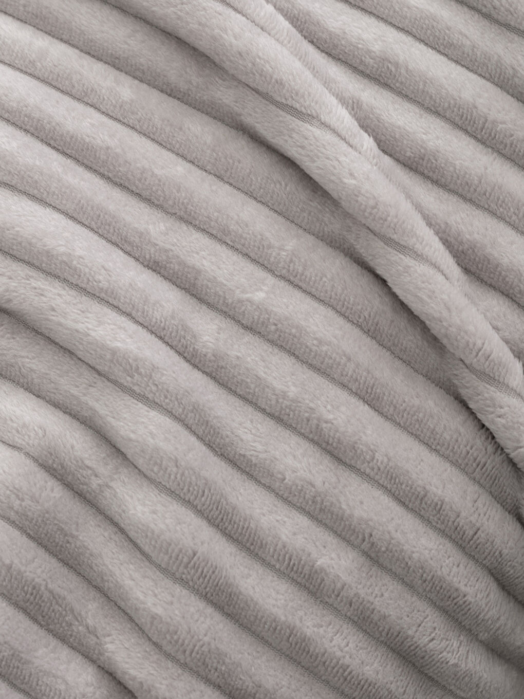 Bej Tek Kişilik Yumuşak Dokulu Fitilli Battaniye 150x200 cm-2