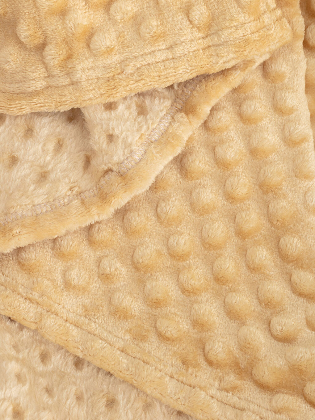 Bud Patterned Soft Textured Baby Boy Blanket 90x110 Cm-2