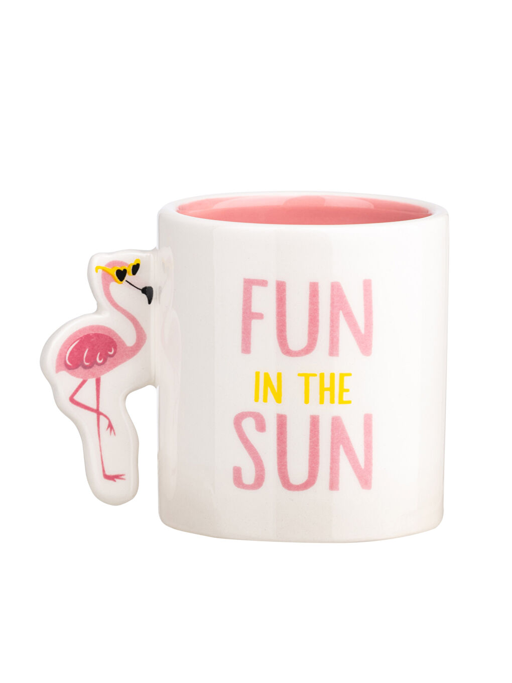 Karışık Yazı Baskılı Seramik Kahve Fincanı 100 ml-3