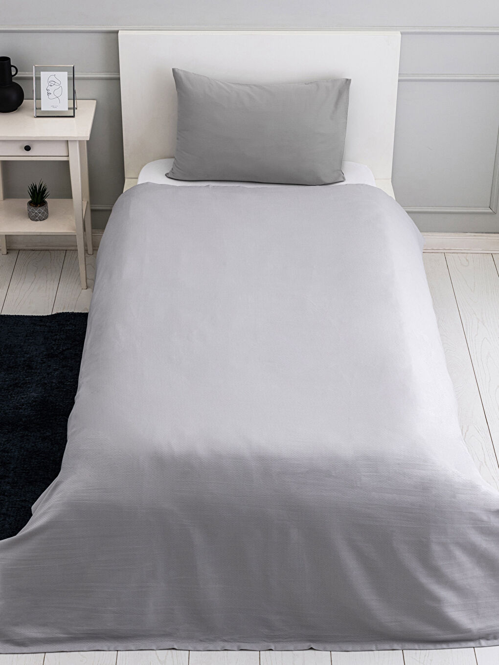 مفرش سرير بيكيه مفرد 160x220 سم-1