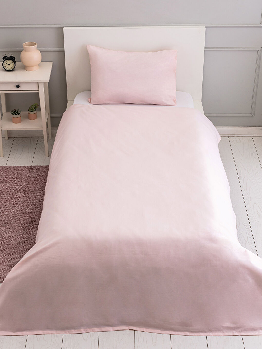 LCW HOME Pembe Tek Kişilik Pike 160x220 cm - 1