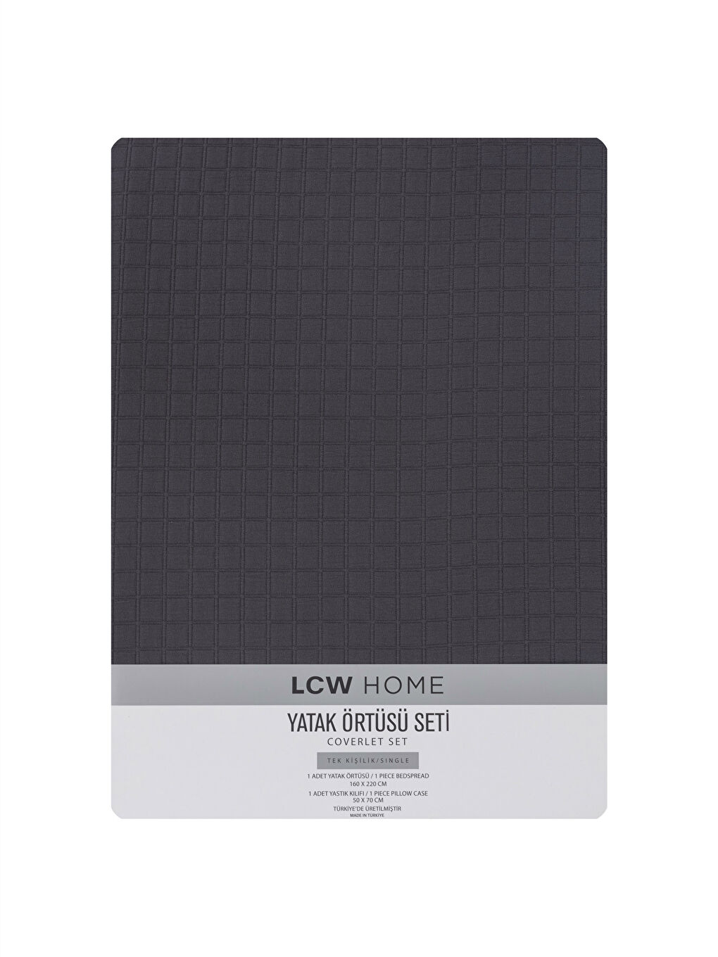 مفرش سرير فردي منقوش وكيس مخدة-5