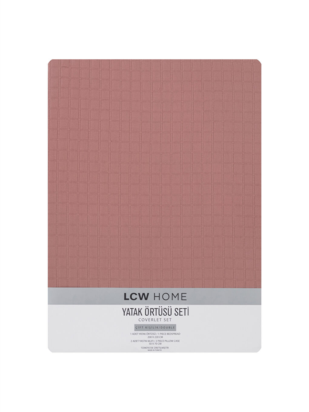 Cuvertură de Pat Dublă cu Model și Fețe de Pernă-5