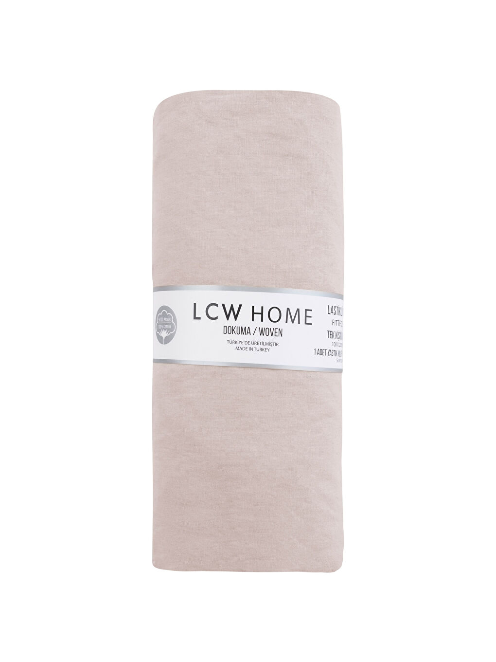 LCW HOME غطاء سرير مطاطي مفرد ووسادة -S2BS47Z8-D2Y