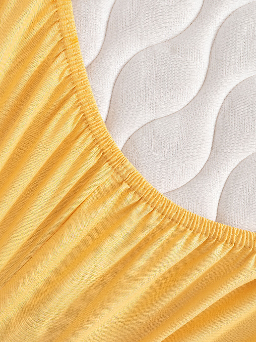 Single Cotton Elastic Bed Sheet and Pillowcase-3