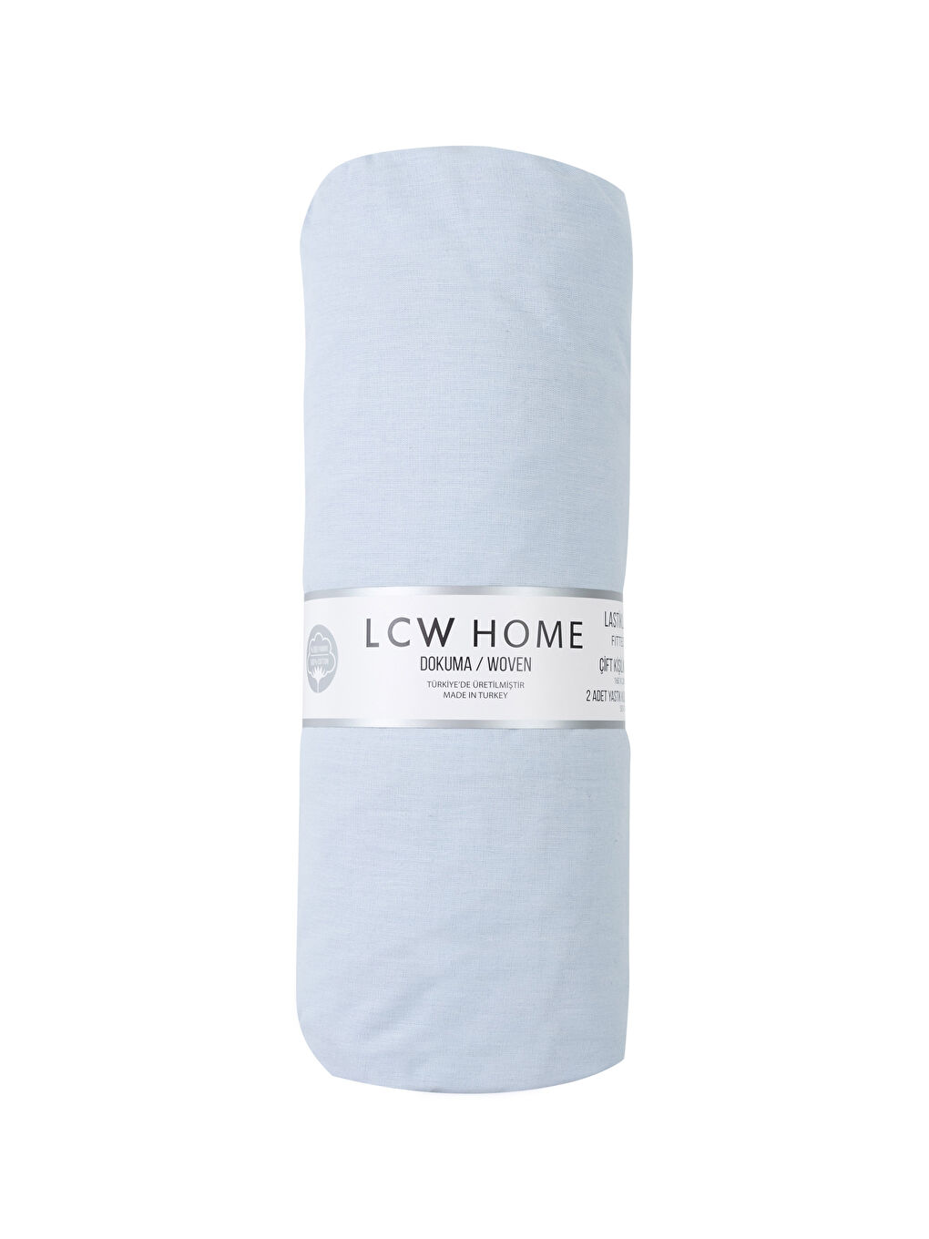 LCW HOME Dupli pamučni elastični čaršav i jastučnica -S2BS48Z8-G2B