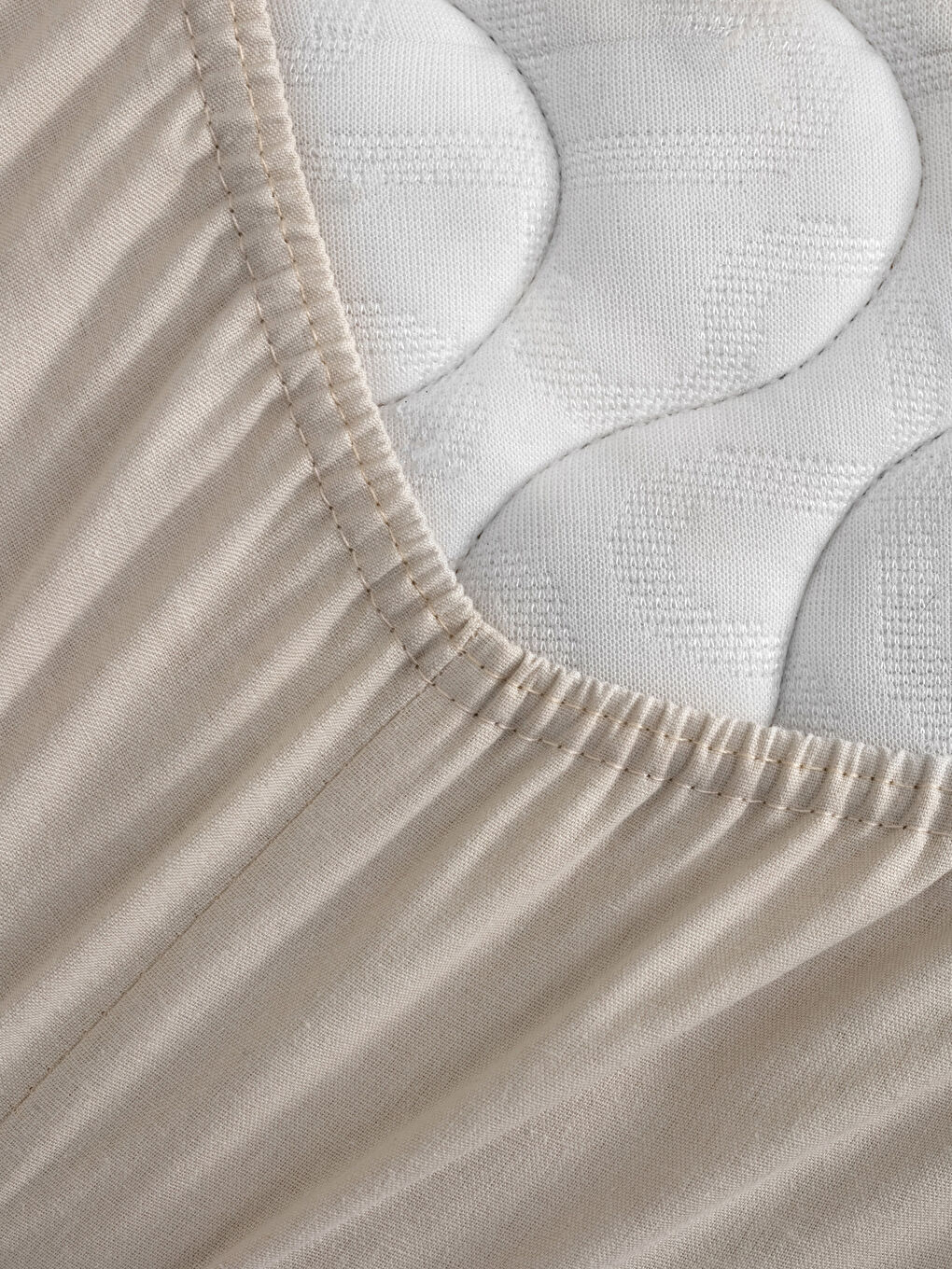 Drap Housse Double En Coton Et Taie(s) D'Oreiller-3