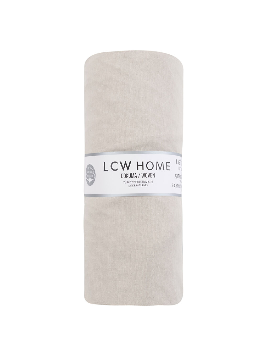 Drap Housse Double En Coton Et Taie(s) D'Oreiller-4