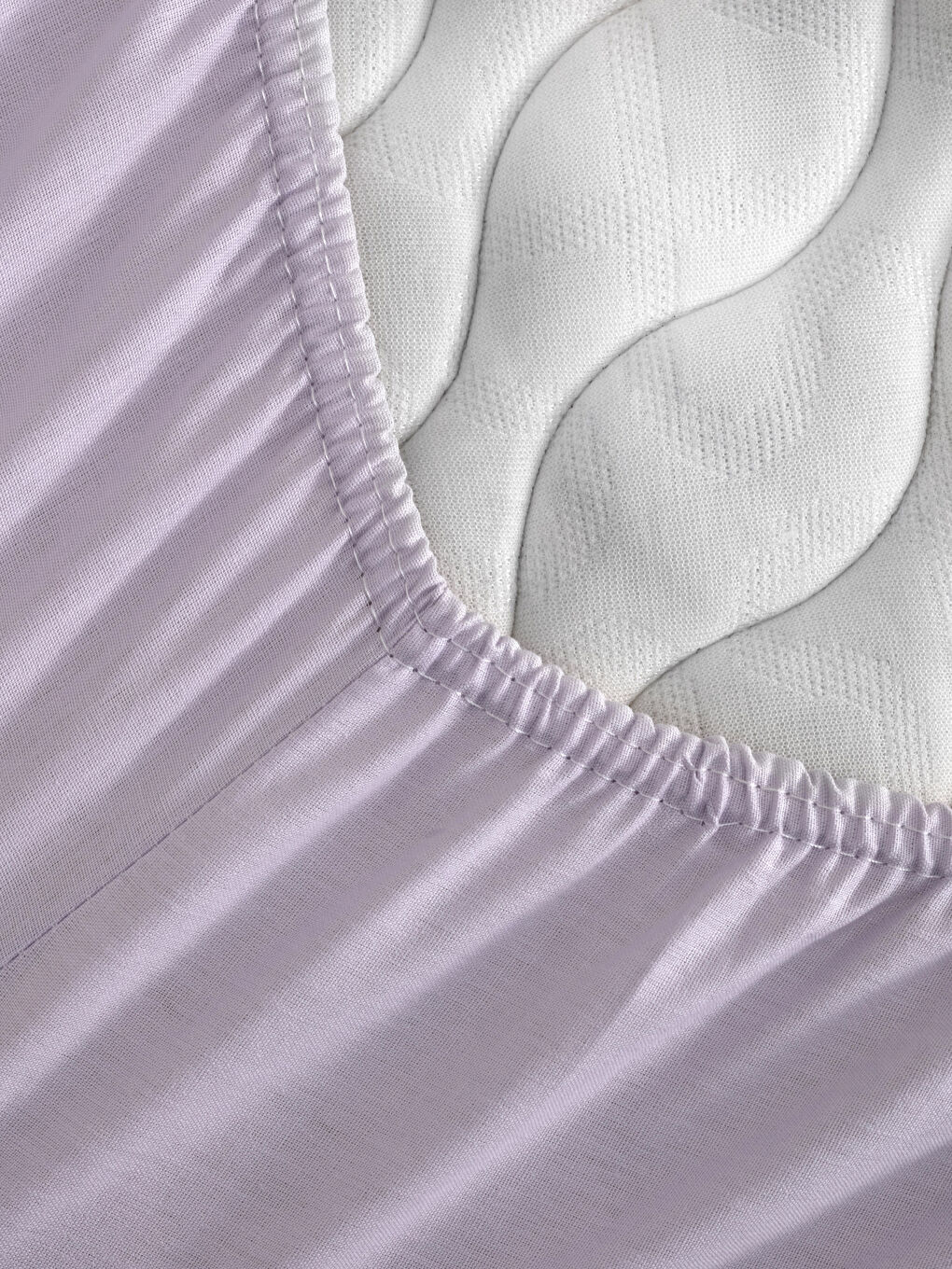LCW HOME Dupli pamučni elastični čaršav i jastučnica -S2BS48Z8-G8T
