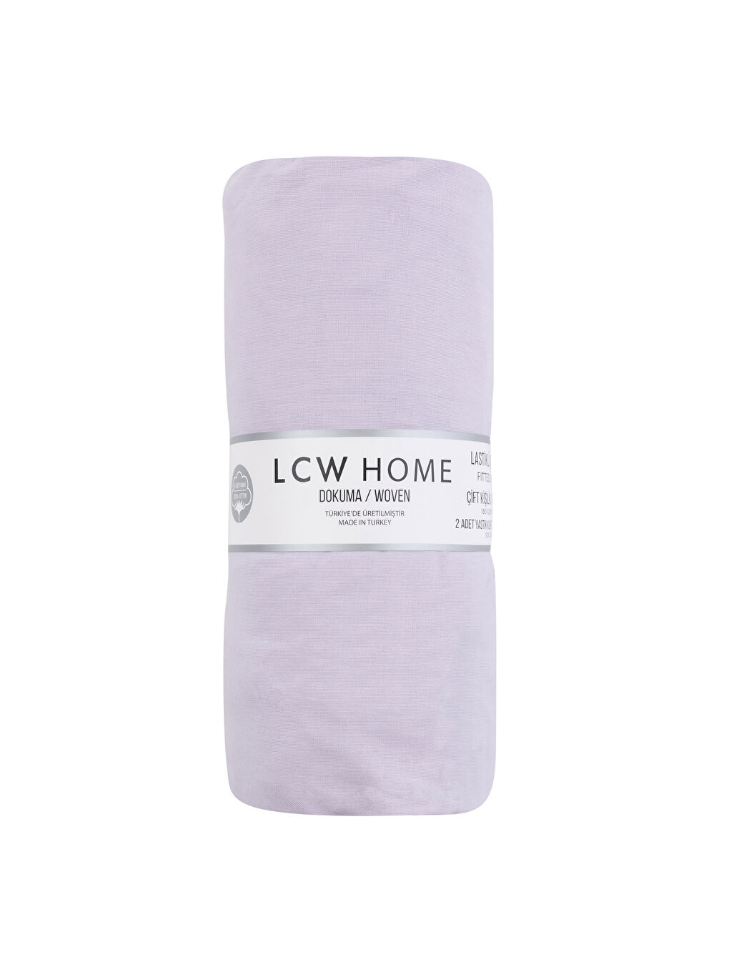 LCW HOME Dupli pamučni elastični čaršav i jastučnica -S2BS48Z8-G8T