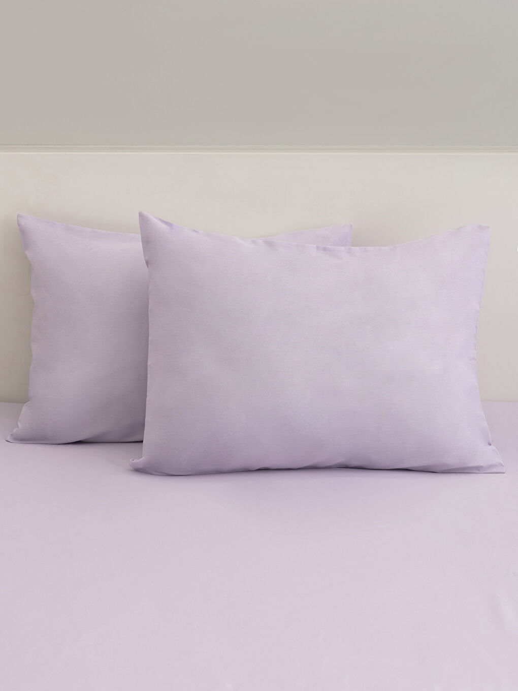 Drap Housse Double En Coton Surdimensionné Et Taie D'Oreiller-1