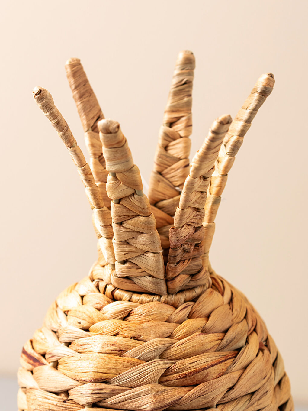 LCW HOME Pineapple Decorative Wicker Ornament 15x15x27 Cm -S2BS82Z8-S0D