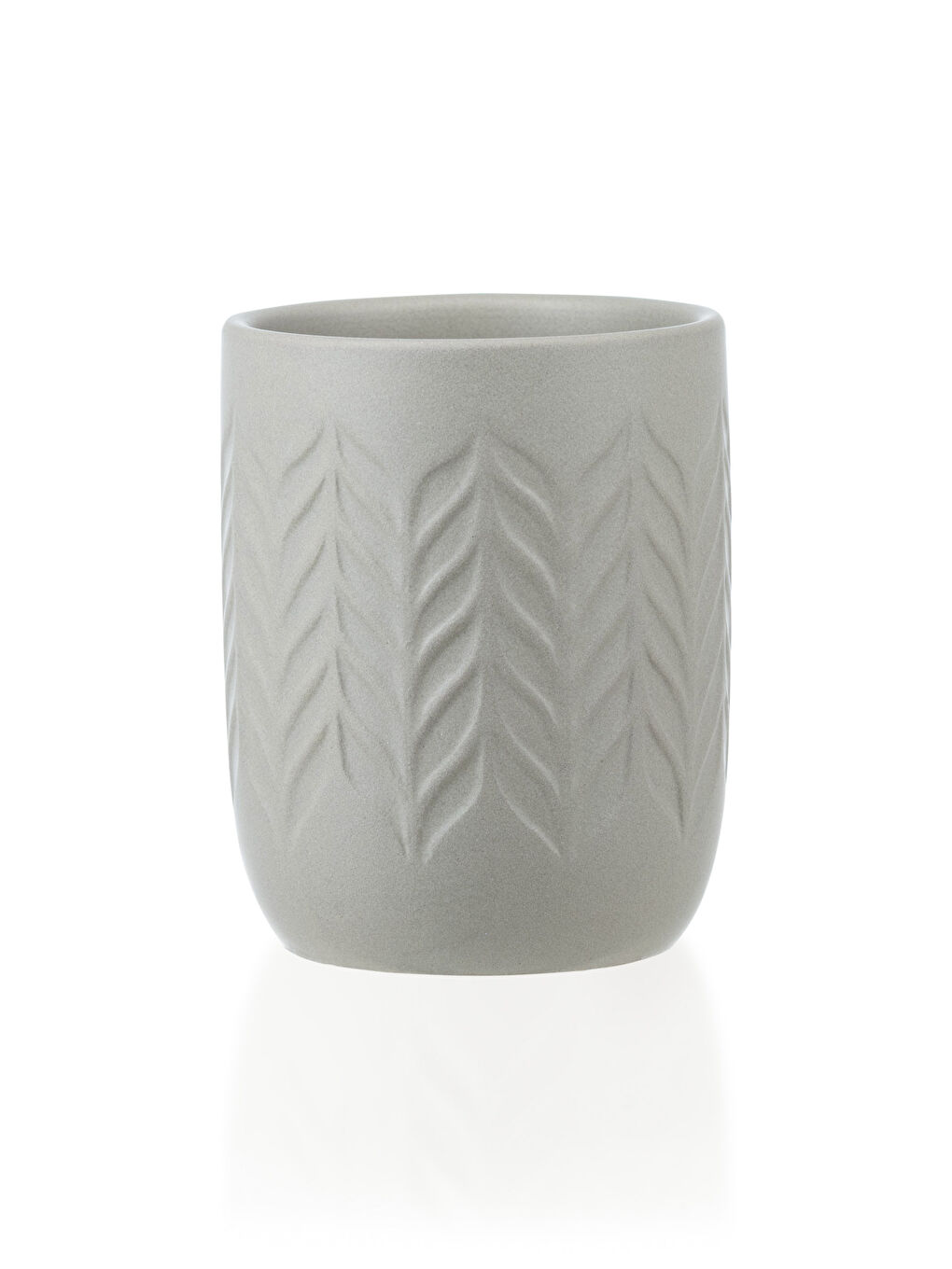 Suport periuță de dinți din ceramică imprimat 7x7x9 cm-4