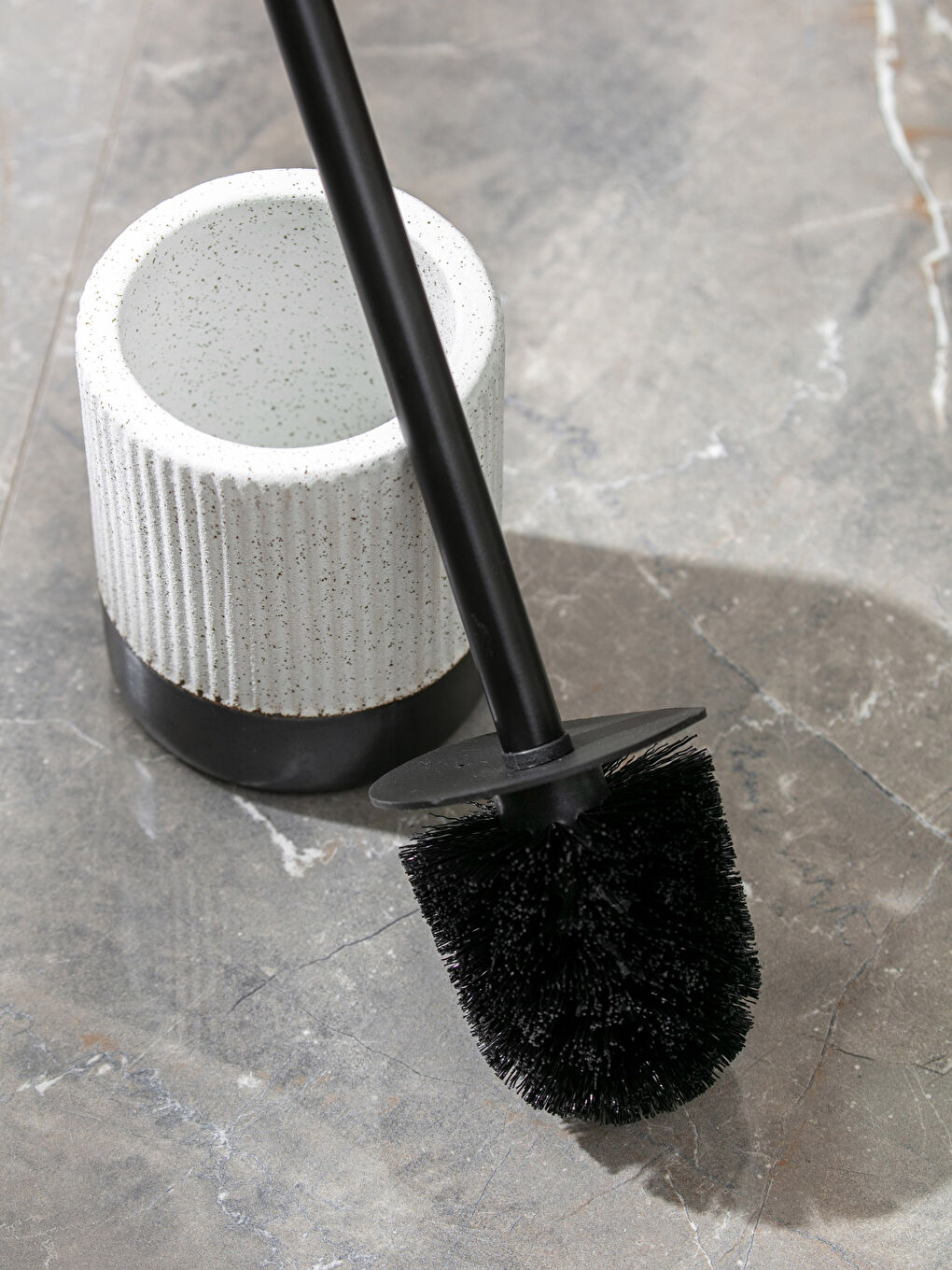 Brosse WC en Céramique Bloc de Couleurs 10x10x13 Cm-2