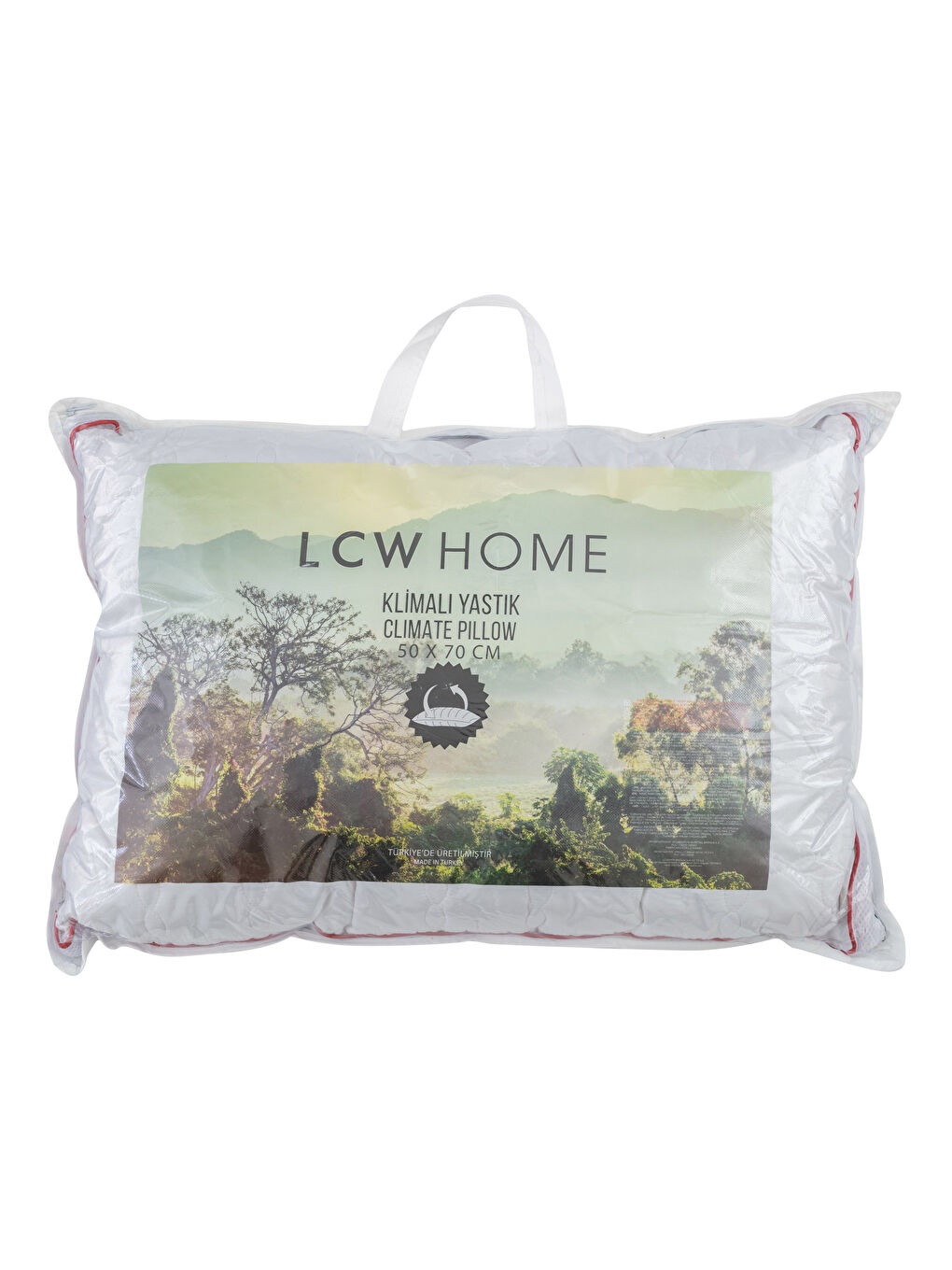 Beyaz Dokuma Klimalı Yastık 50x70 cm-3
