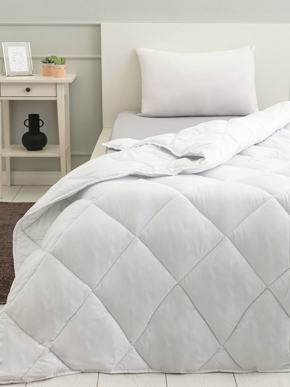 Single Microfiber Quilt 155x215 Cm -S2CJ22Z8-J5E