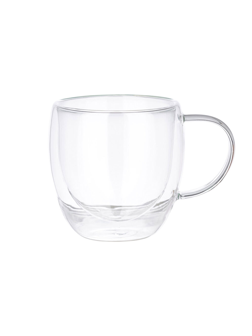 Çift Cidarlı Cam Kupa Bardak 250 ml-3