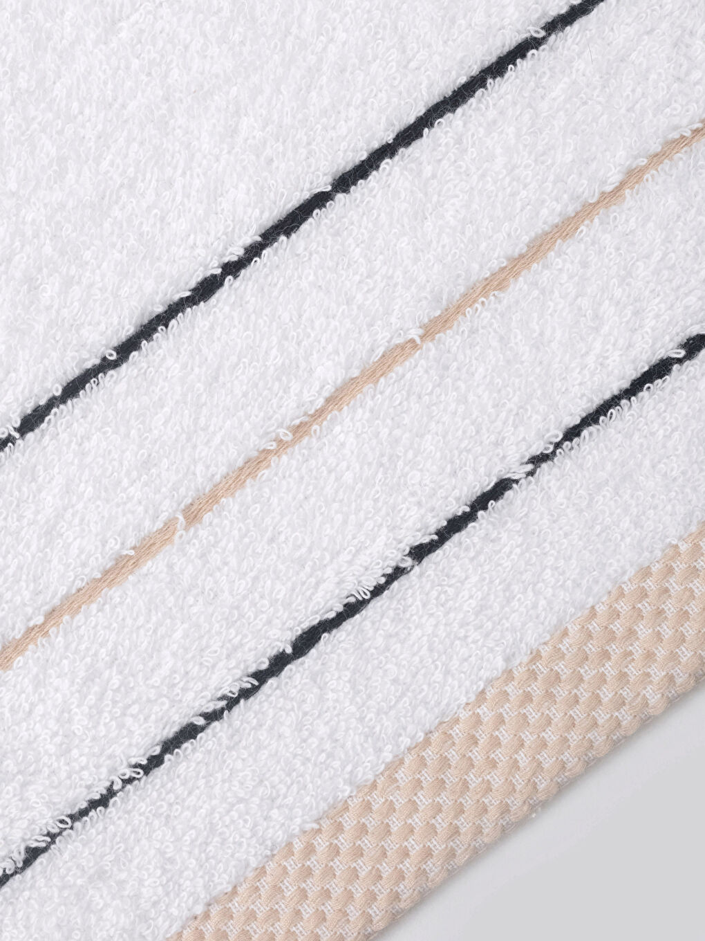 Striped Hand Towel 30x50 Cm-2