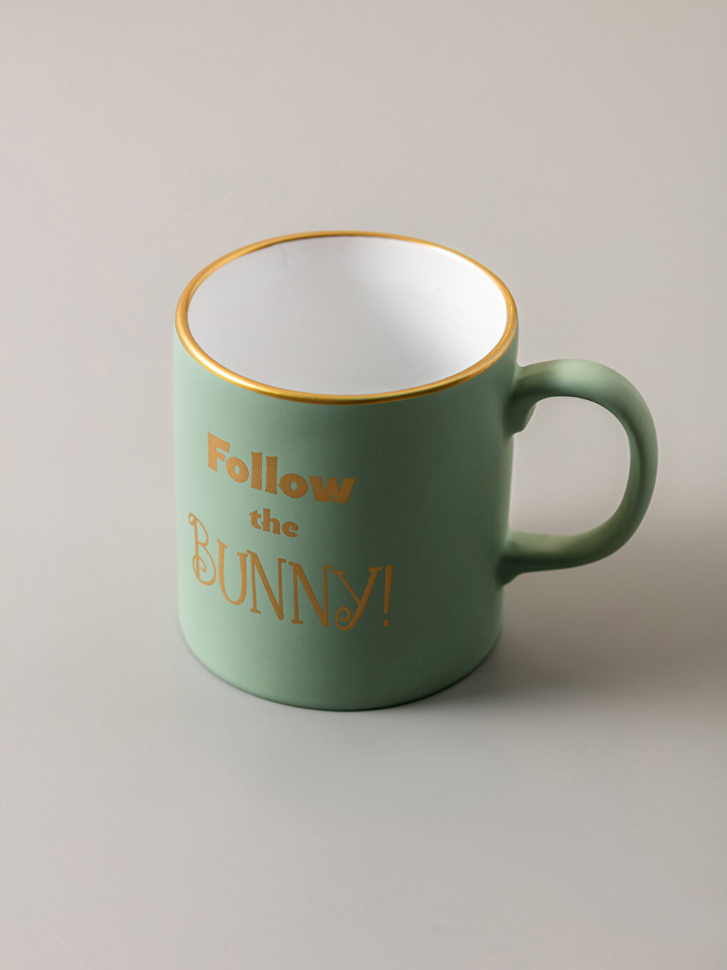 Karışık Yazı Baskılı Seramik Kupa Bardak 320 ml-3