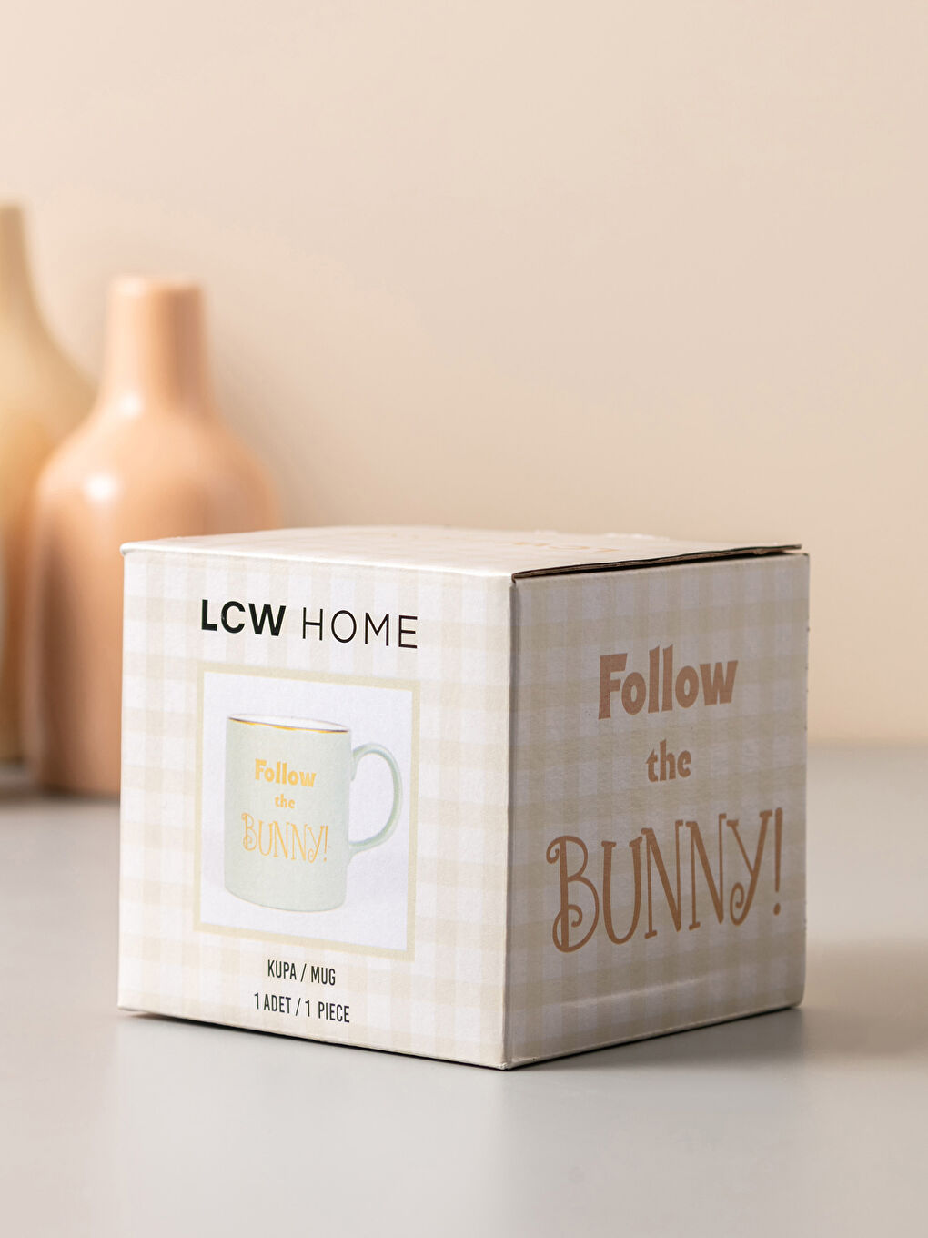 Karışık Yazı Baskılı Seramik Kupa Bardak 320 ml-4