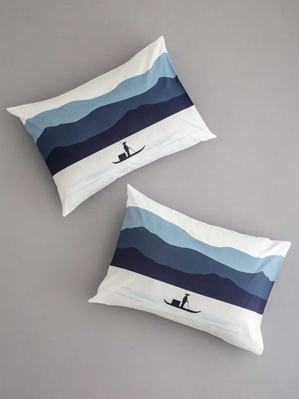 Cotton Printed Pillow Cover 2 Pcs 50x70 Cm