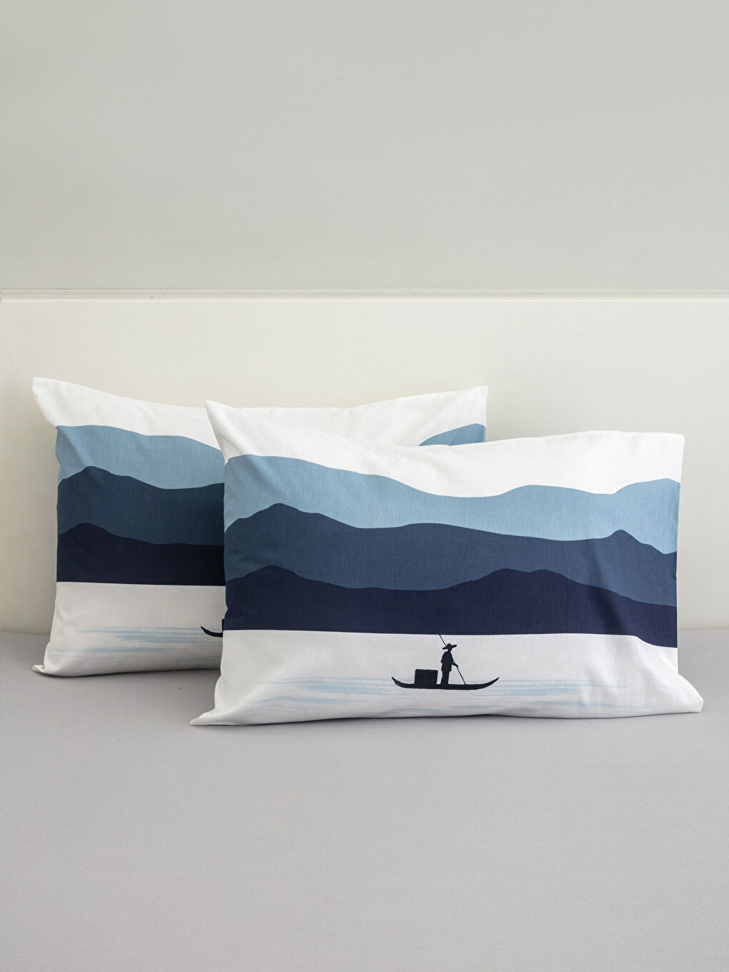 Cotton Printed Pillow Cover 2 Pcs 50x70 Cm-1