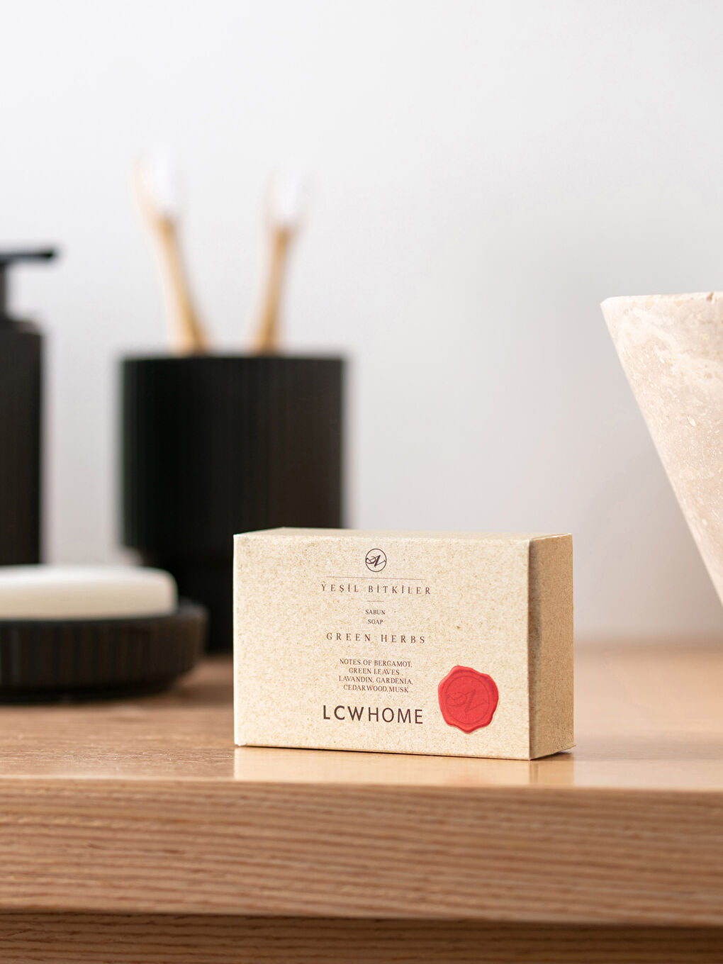 Yeşil Bitki Kokulu Katı Sabun 100 g-2