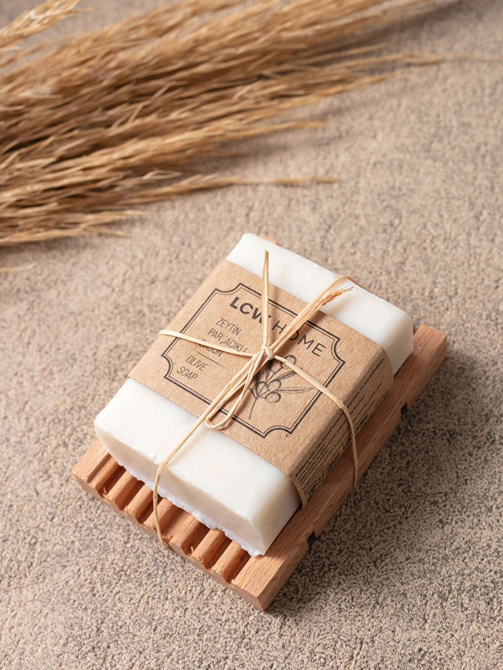 Zeytin Parçacıklı Kokulu Katı Sabun 85 g-2