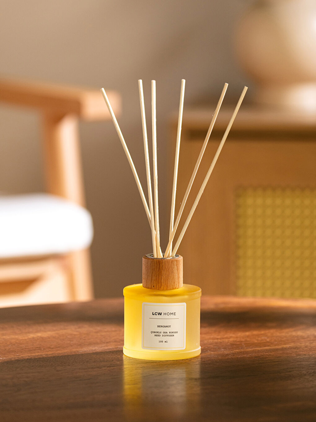 Sarı Bergamot Çubuklu Oda Kokusu 100 ml