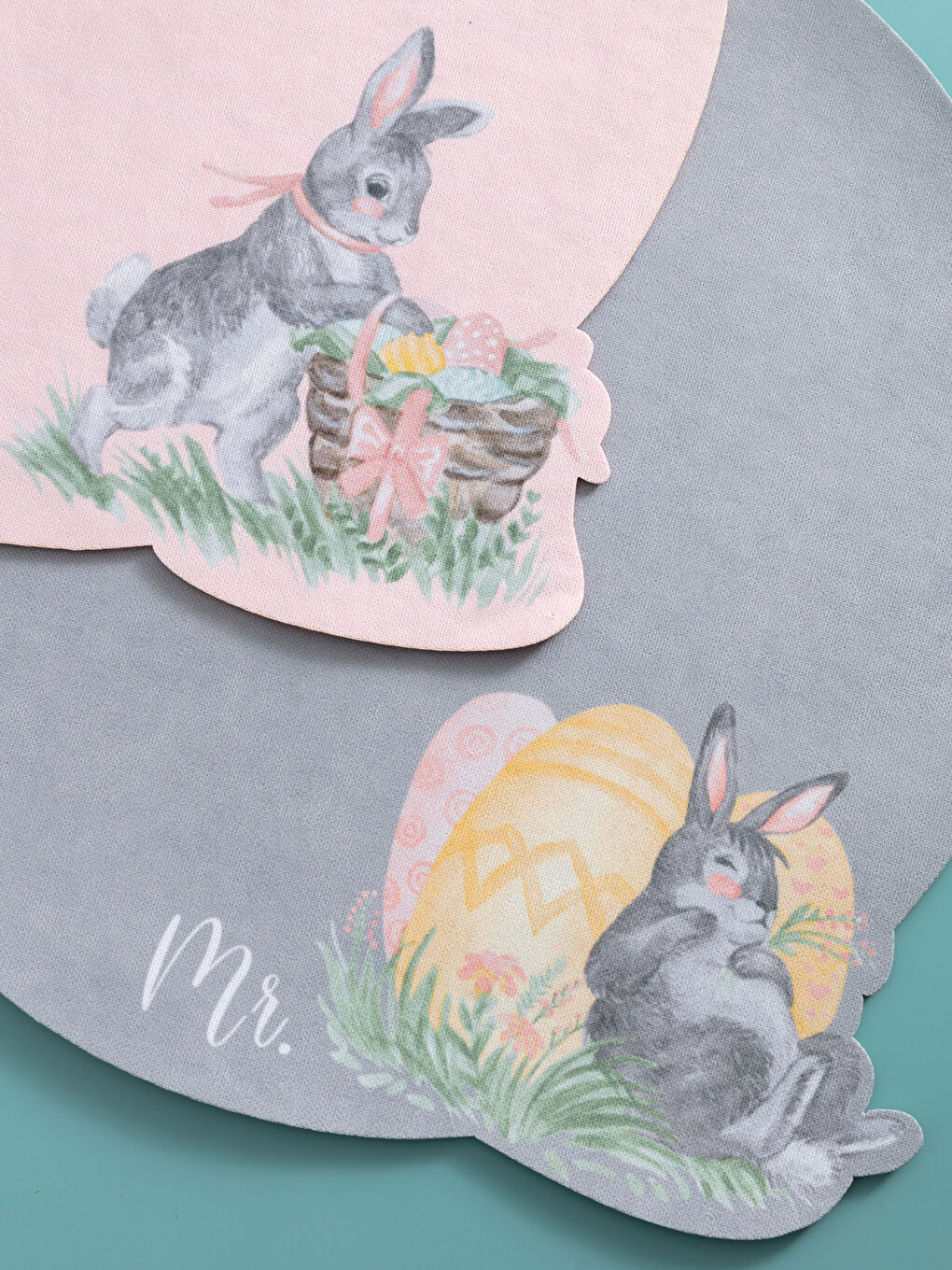 Set de table imprimé 33x33 cm Lot de 2-1