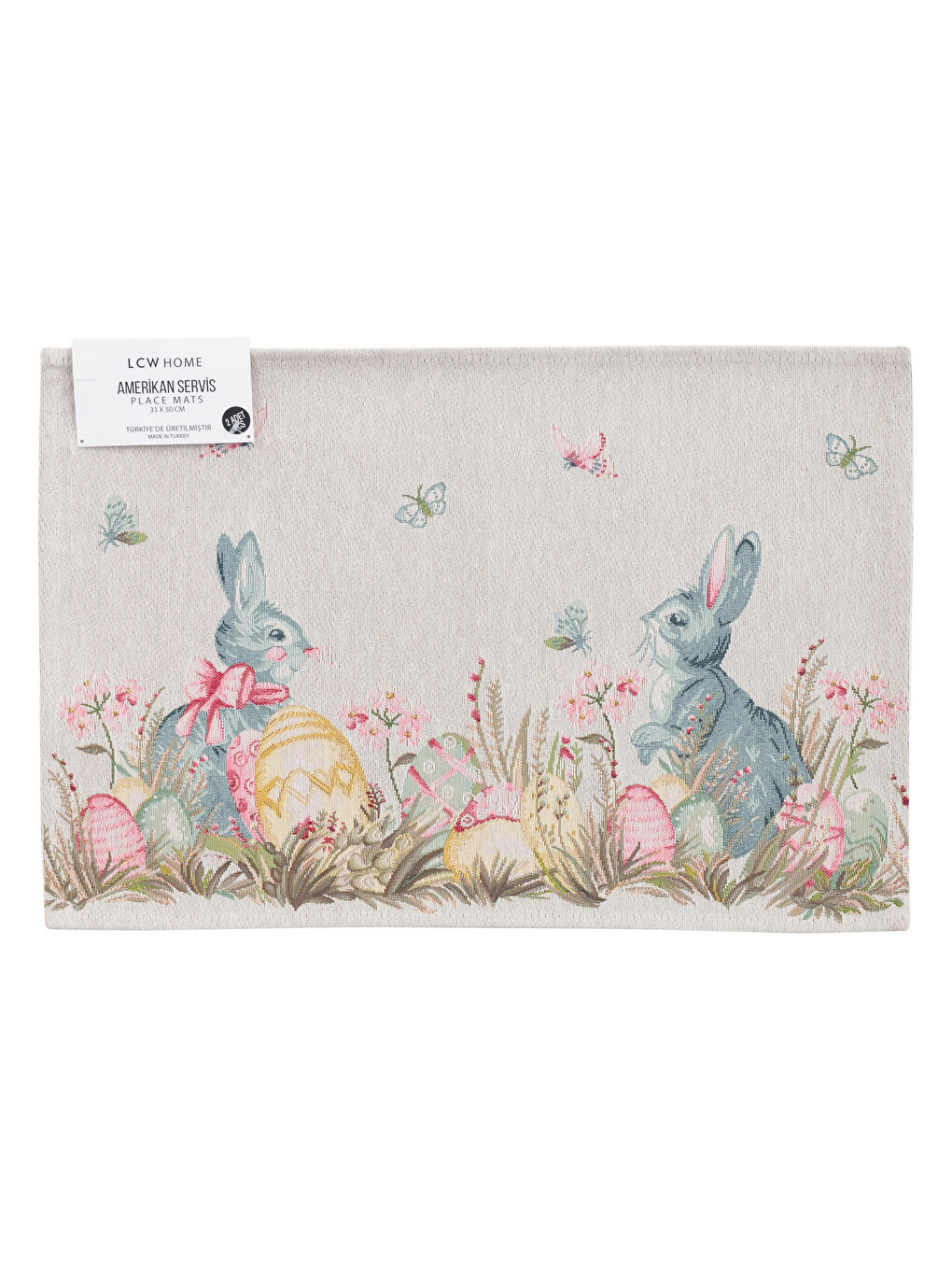 Patterned Placemat 2 Pcs 35x50 Cm-3