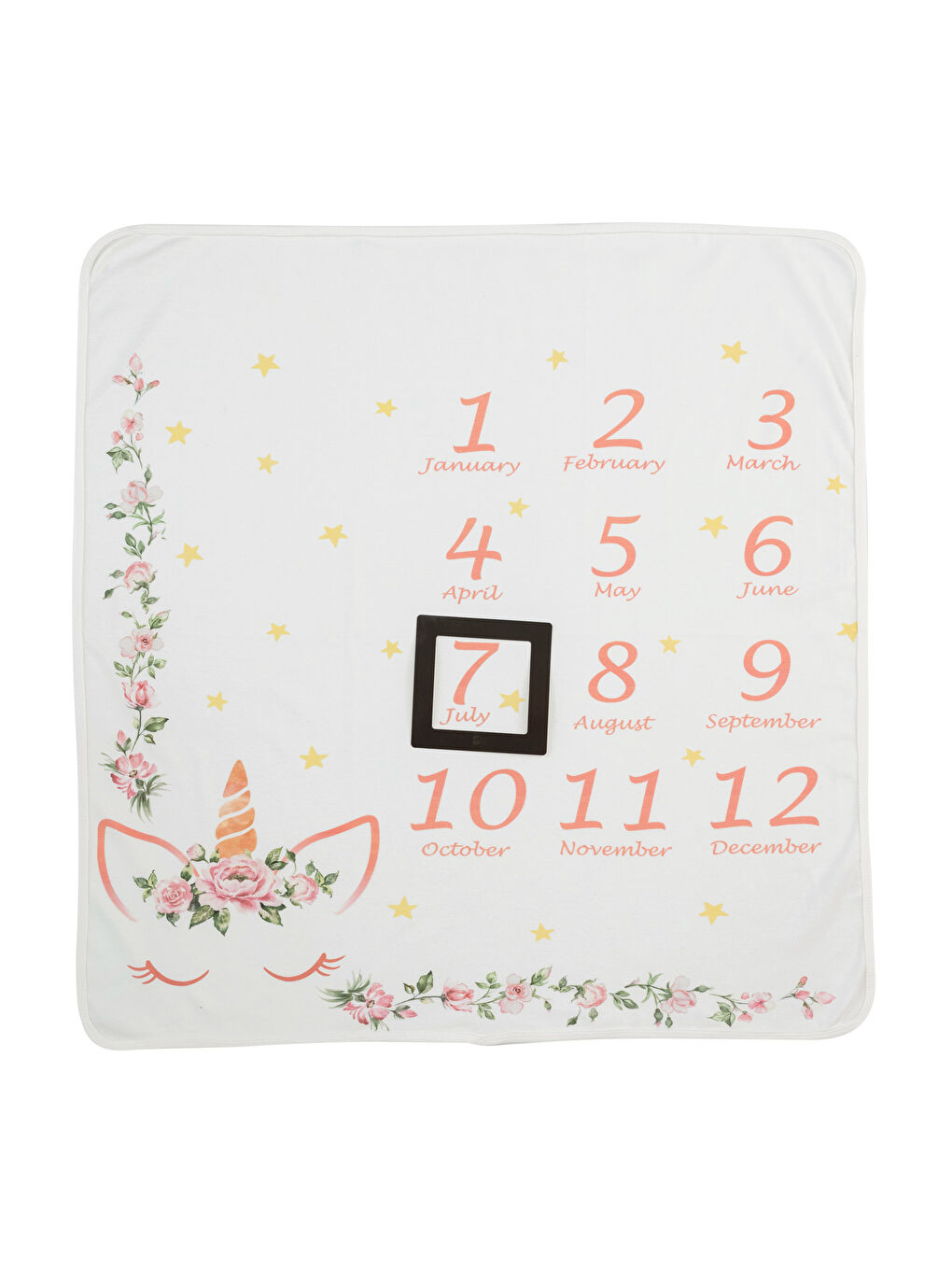 Printed Cotton Baby Girl Blanket-3