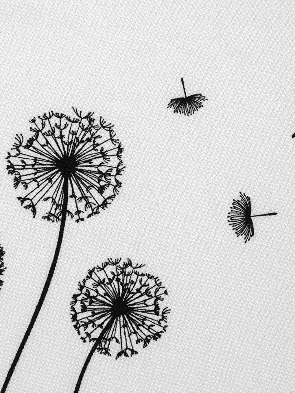 Siyah Pamuklu Baskılı Kurulama Bezi 40x60 cm-2